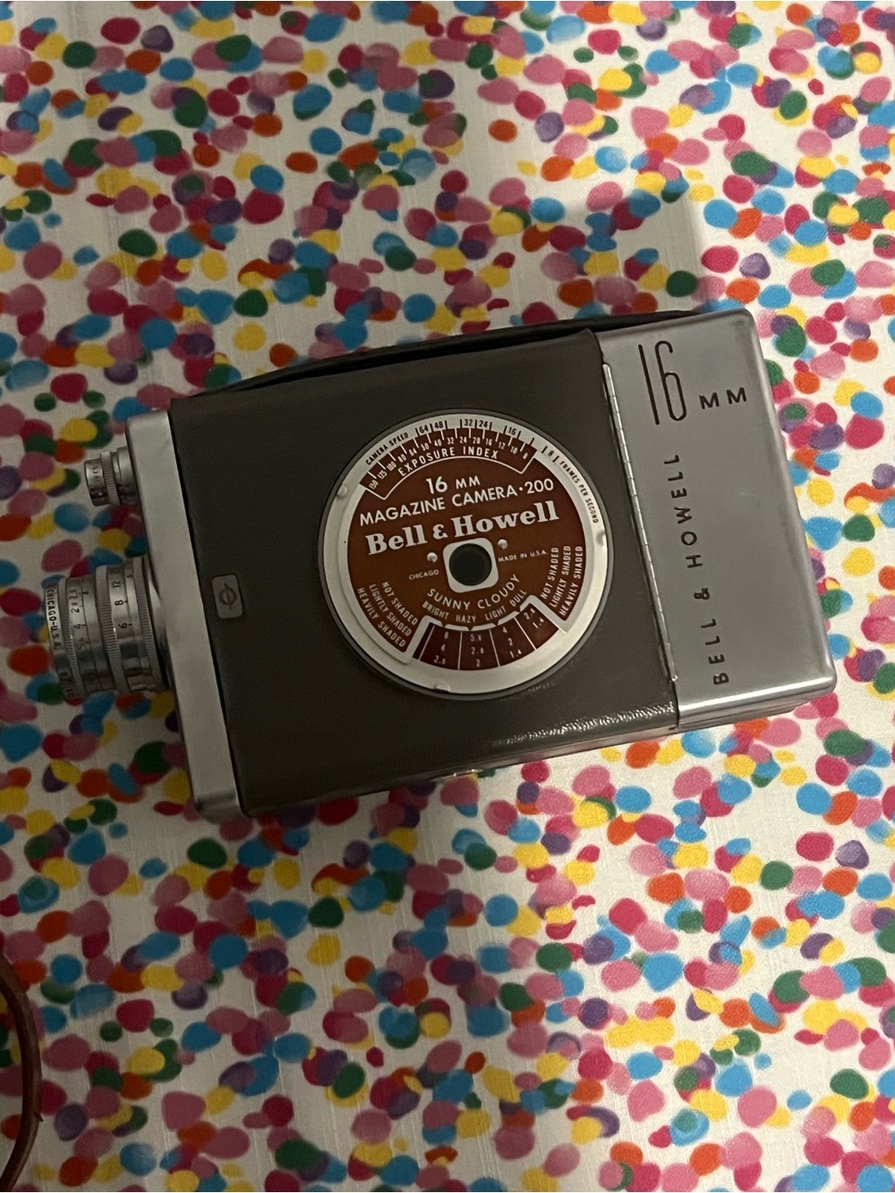 Bell & Howell 16mm Magazine Camera - Gray/Silver